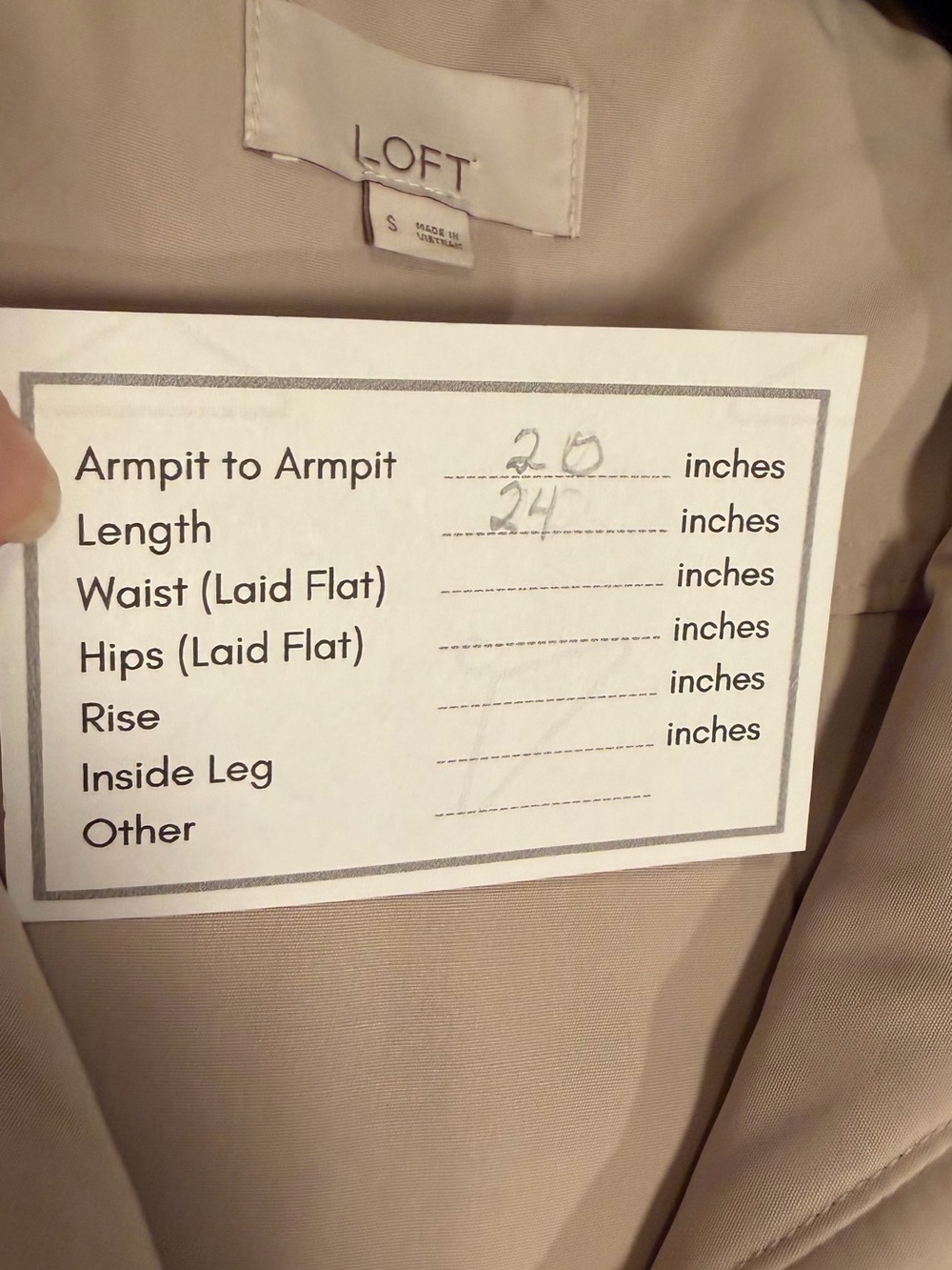 LOFT Sandstone Hooded Utility Jacket - Picture 16 of 16